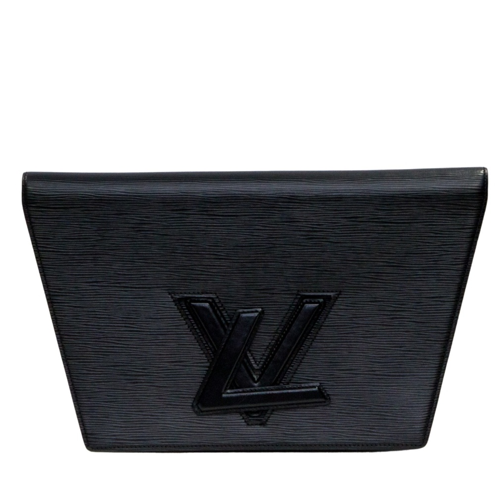 LOUIS VUITTON TRAPEZE EPI TWIST LV CLUTCH BAG